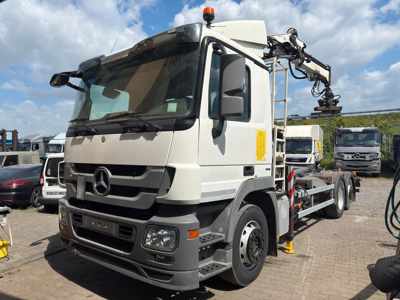 Mercedes-Benz 2541 6x2 ARK Meiller 20.65 | ATLA 120.2E mit 5&6 - Hook lift, Truk derek: gambar 1 Mercedes-Benz 2541 6x2 ARK Meiller 20.65 | ATLA 120.2E mit 5&6 - Hook lift, Truk derek: gambar 1