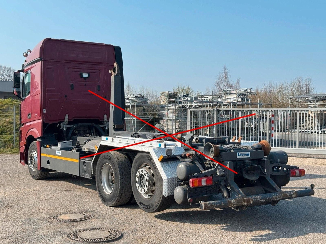 Mercedes-Benz 2558 6x2 Fahrgestell Chassis | Retarder | Klima - Truk sasis: gambar 5 Mercedes-Benz 2558 6x2 Fahrgestell Chassis | Retarder | Klima - Truk sasis: gambar 5