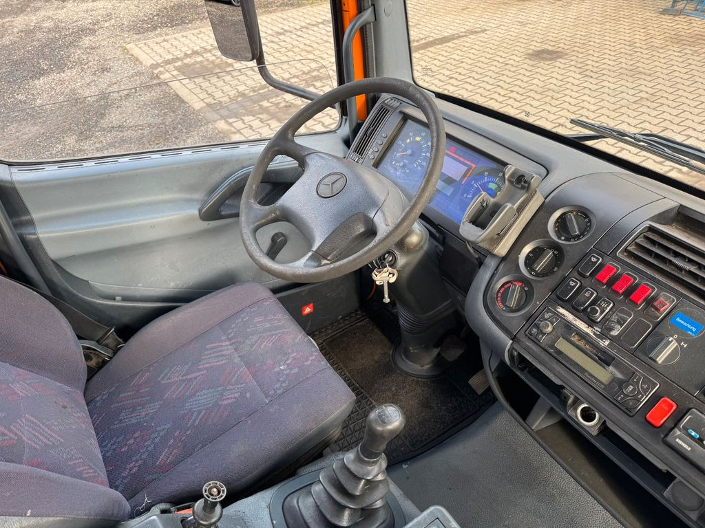 Platform udara yang dipasang di truk, Van pengiriman Mercedes-Benz 815 4x2 Hubarbeitsbühne Wumag  170 high 17 m: gambar 7