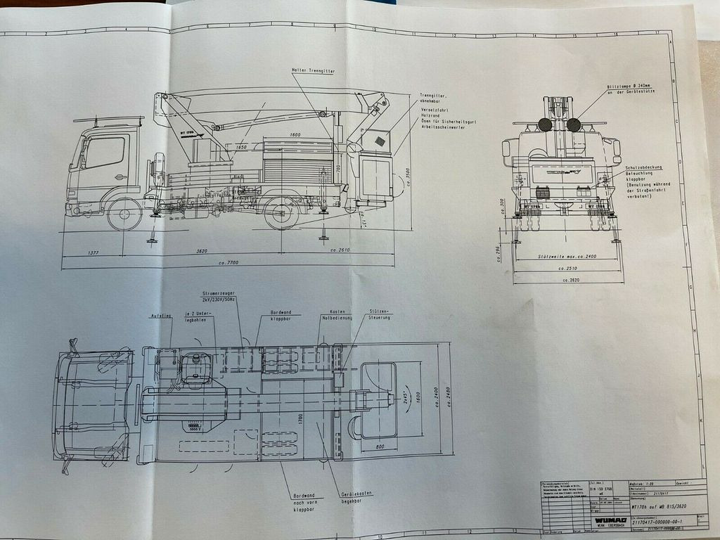 Mercedes-Benz 815 4x2 Hubarbeitsbühne Wumag 170 high 17 m Mercedes-Benz 815 4x2 Hubarbeitsbühne Wumag 170 high 17 m - Platform udara yang dipasang di truk, Van pengiriman: gambar 5 Mercedes-Benz 815 4x2 Hubarbeitsbühne Wumag 170 high 17 m Mercedes-Benz 815 4x2 Hubarbeitsbühne Wumag 170 high 17 m - Platform udara yang dipasang di truk, Van pengiriman: gambar 5