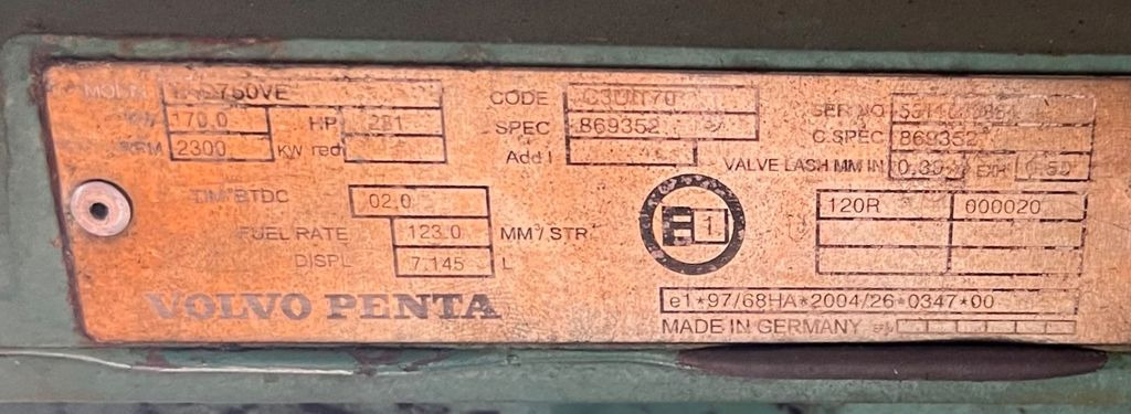 VOLVO PENTA & DANA SPICER Top Zustand - Mesin untuk Truk: gambar 2 VOLVO PENTA & DANA SPICER Top Zustand - Mesin untuk Truk: gambar 2