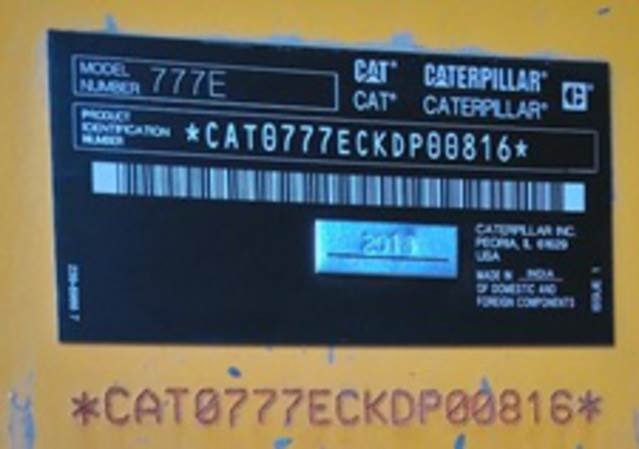 CAT 777E - Truk batu/ Dumper iebes: gambar 5 CAT 777E - Truk batu/ Dumper iebes: gambar 5