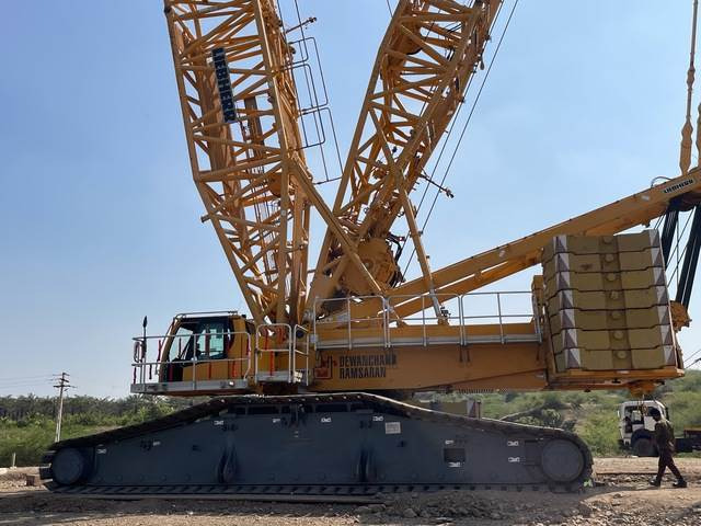 Derek perayap Liebherr LR1600/2: gambar 10
