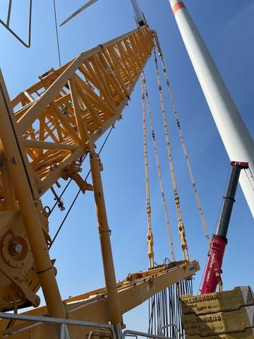 Derek perayap Liebherr LR1600/2: gambar 24