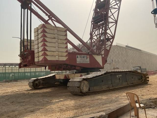 Terex Demag CC2800 - Derek perayap: gambar 3 Terex Demag CC2800 - Derek perayap: gambar 3