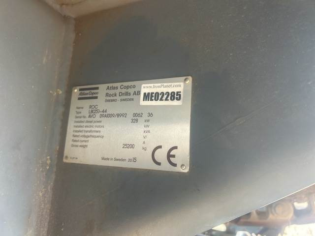 Anjungan pengeboran Atlas Copco ROCL8: gambar 6