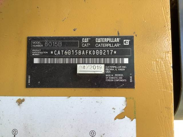 Ekskavator perayap CAT 6015B: gambar 6