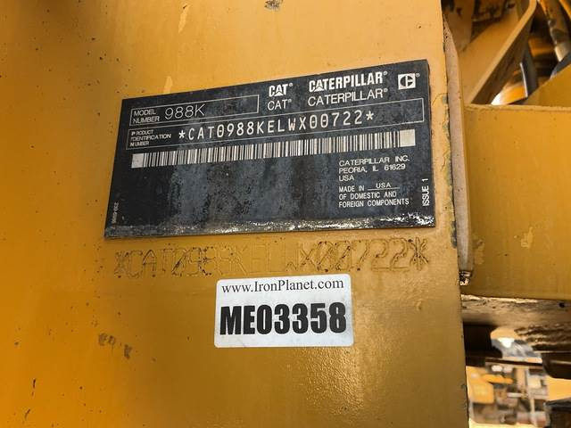 CAT 988K - Wheel loader: gambar 5 CAT 988K - Wheel loader: gambar 5