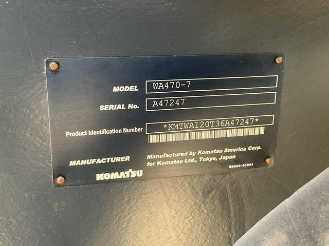 Komatsu WA470-7 - Wheel loader: gambar 5 Komatsu WA470-7 - Wheel loader: gambar 5