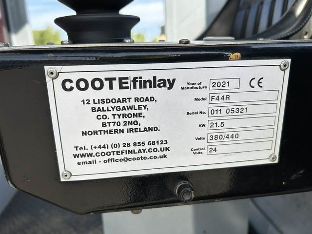 Coote Finlay F44R - Mesin batako: gambar 5 Coote Finlay F44R - Mesin batako: gambar 5