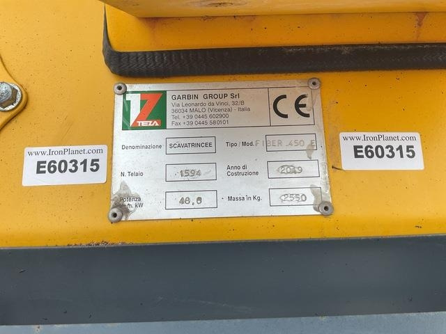 Garbin Fiber 450E - Mesin penggali parit: gambar 5 Garbin Fiber 450E - Mesin penggali parit: gambar 5