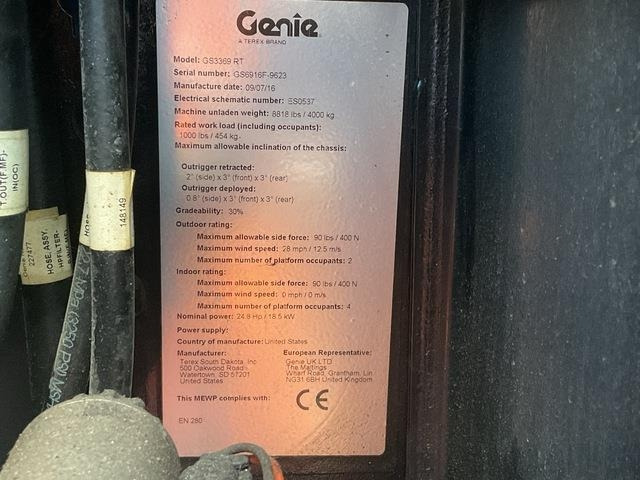 Genie GS3369RT - Scissor lifts: gambar 5 Genie GS3369RT - Scissor lifts: gambar 5