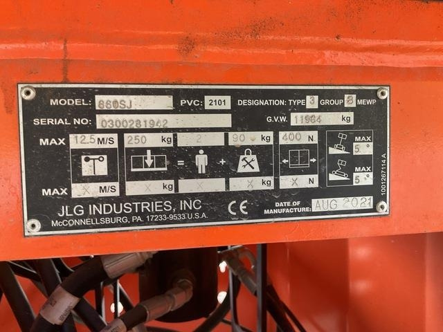 JLG 660SJ - Boom teleskopik: gambar 5 JLG 660SJ - Boom teleskopik: gambar 5