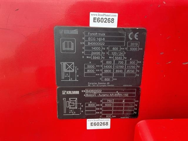 Kalmar ECG140-6 - Forklift listrik: gambar 5 Kalmar ECG140-6 - Forklift listrik: gambar 5