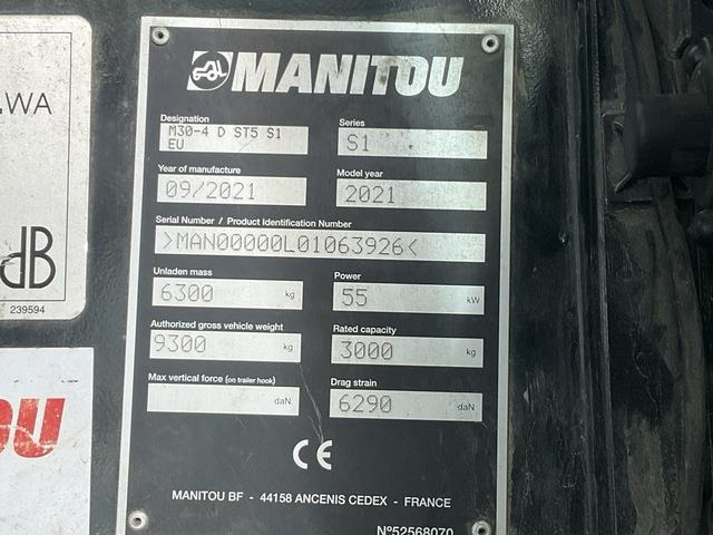 Manitou M30-4 - Forklift medan kasar: gambar 5 Manitou M30-4 - Forklift medan kasar: gambar 5