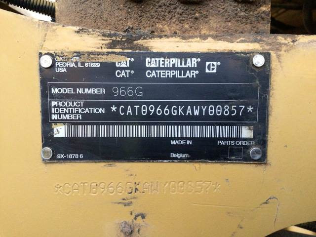 CAT 966G - Wheel loader: gambar 5 CAT 966G - Wheel loader: gambar 5