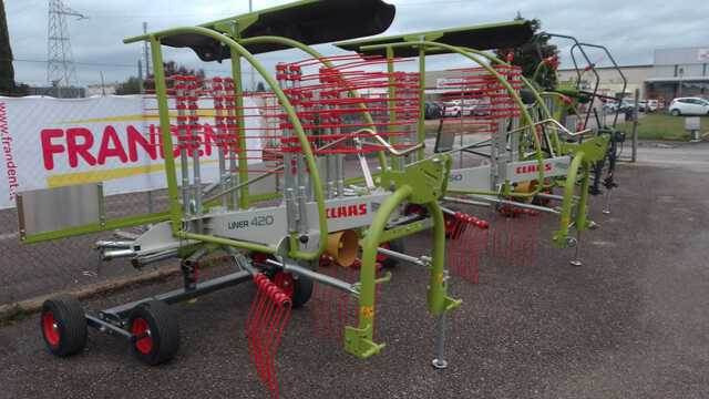 CLAAS Liner 420 - Tedder/ Menyapu: gambar 1 CLAAS Liner 420 - Tedder/ Menyapu: gambar 1