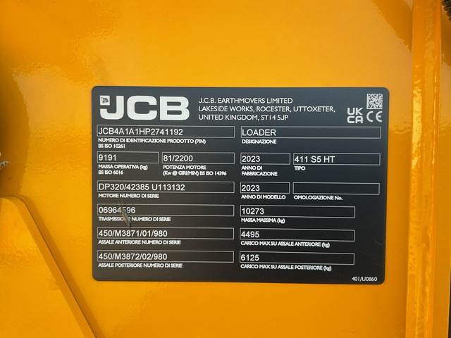 JCB 411 S5 HT - Wheel loader: gambar 5 JCB 411 S5 HT - Wheel loader: gambar 5