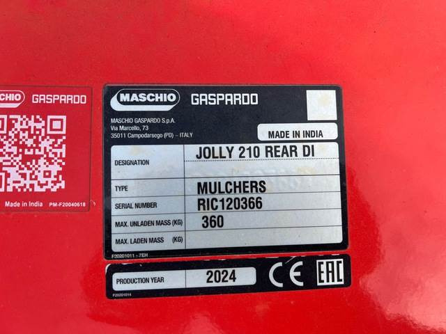 Maschio Gaspardo Jolly 210 - Mesin pemotong rumput: gambar 5 Maschio Gaspardo Jolly 210 - Mesin pemotong rumput: gambar 5