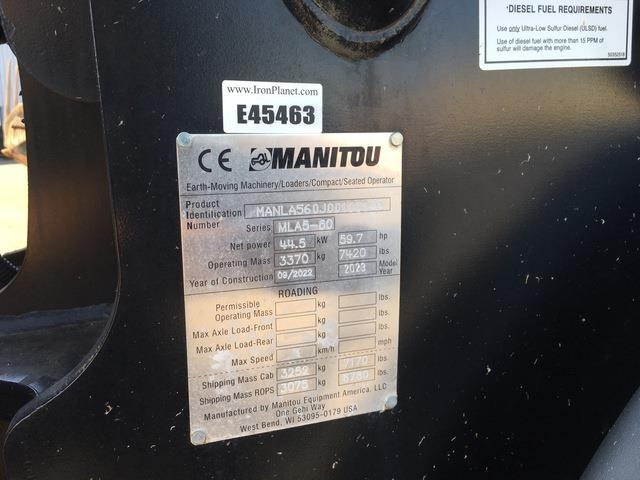Manitou MLA5-60 H-Z - Wheel loader: gambar 5 Manitou MLA5-60 H-Z - Wheel loader: gambar 5