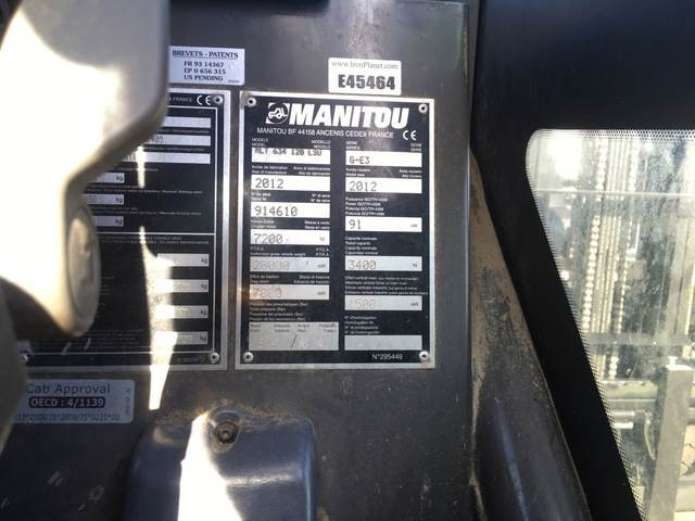 Telehandler Manitou MLT634-120 LSU: gambar 6