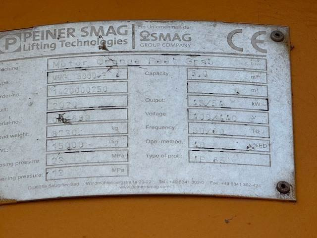 SMAG MMGL 5000-3 - Grapple: gambar 5 SMAG MMGL 5000-3 - Grapple: gambar 5