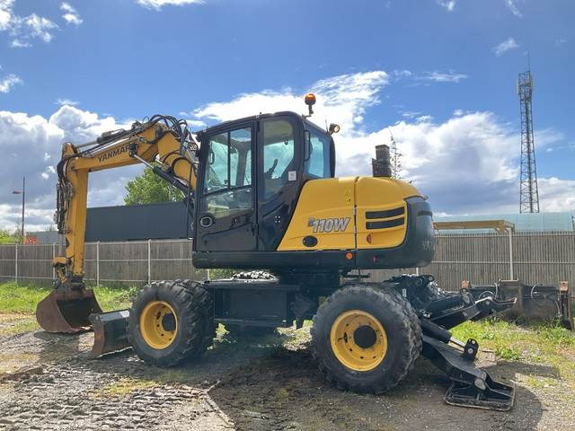Yanmar B110W - Ekskavator roda: gambar 2 Yanmar B110W - Ekskavator roda: gambar 2