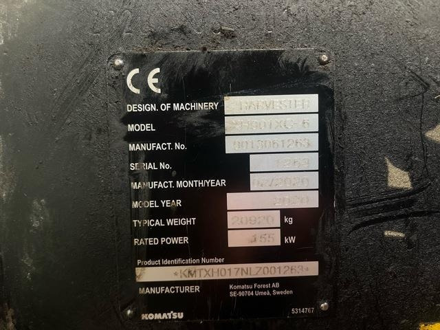 Komatsu XH901XC-6 - Peralatan pemanen: gambar 5 Komatsu XH901XC-6 - Peralatan pemanen: gambar 5