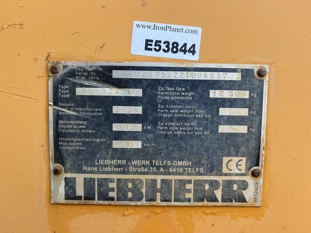Liebherr PR724L - Bulldozer: gambar 5 Liebherr PR724L - Bulldozer: gambar 5