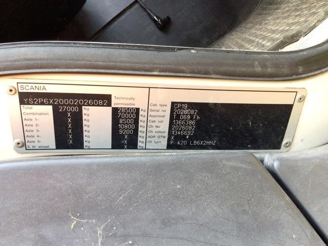 Scania P420LB - Truk pengaduk beton: gambar 5 Scania P420LB - Truk pengaduk beton: gambar 5