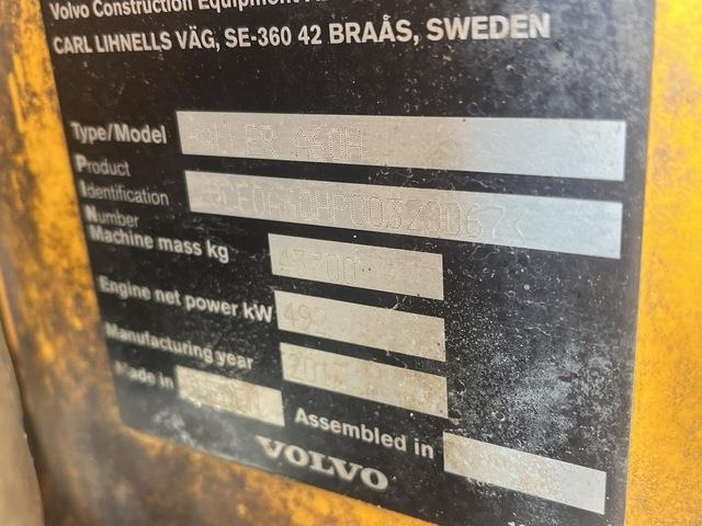 Tempat sampah artikulasi Volvo A60H: gambar 6 Tempat sampah artikulasi Volvo A60H: gambar 6