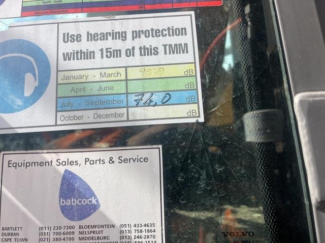 Tempat sampah artikulasi Volvo A60H: gambar 13 Tempat sampah artikulasi Volvo A60H: gambar 13