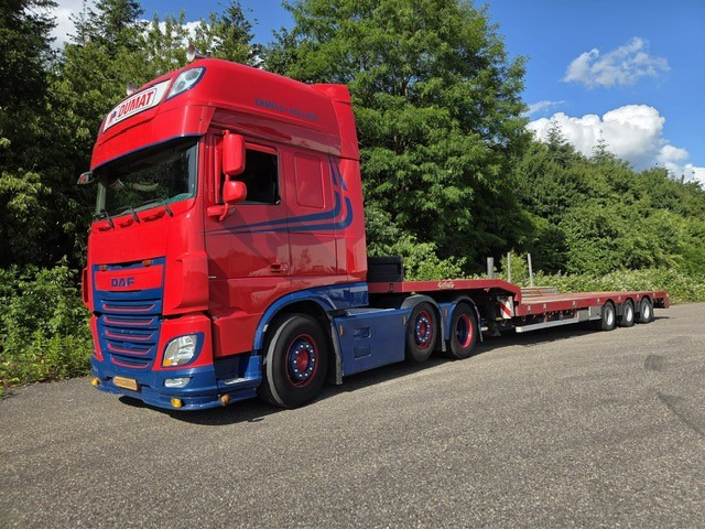 DAF XF 460 FTG 6x2 Super Spacecab + Nooteboom semi-dieplader - Truk sasis: gambar 3 DAF XF 460 FTG 6x2 Super Spacecab + Nooteboom semi-dieplader - Truk sasis: gambar 3