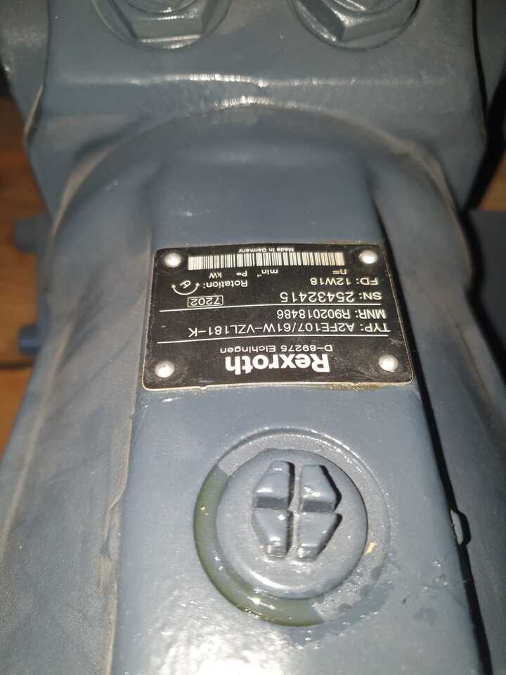 REXROTH R902018486 A2FE107 / 61W - VZL181 - K - Motor hidrolik untuk Peralatan konstruksi: gambar 2 REXROTH R902018486 A2FE107 / 61W - VZL181 - K - Motor hidrolik untuk Peralatan konstruksi: gambar 2