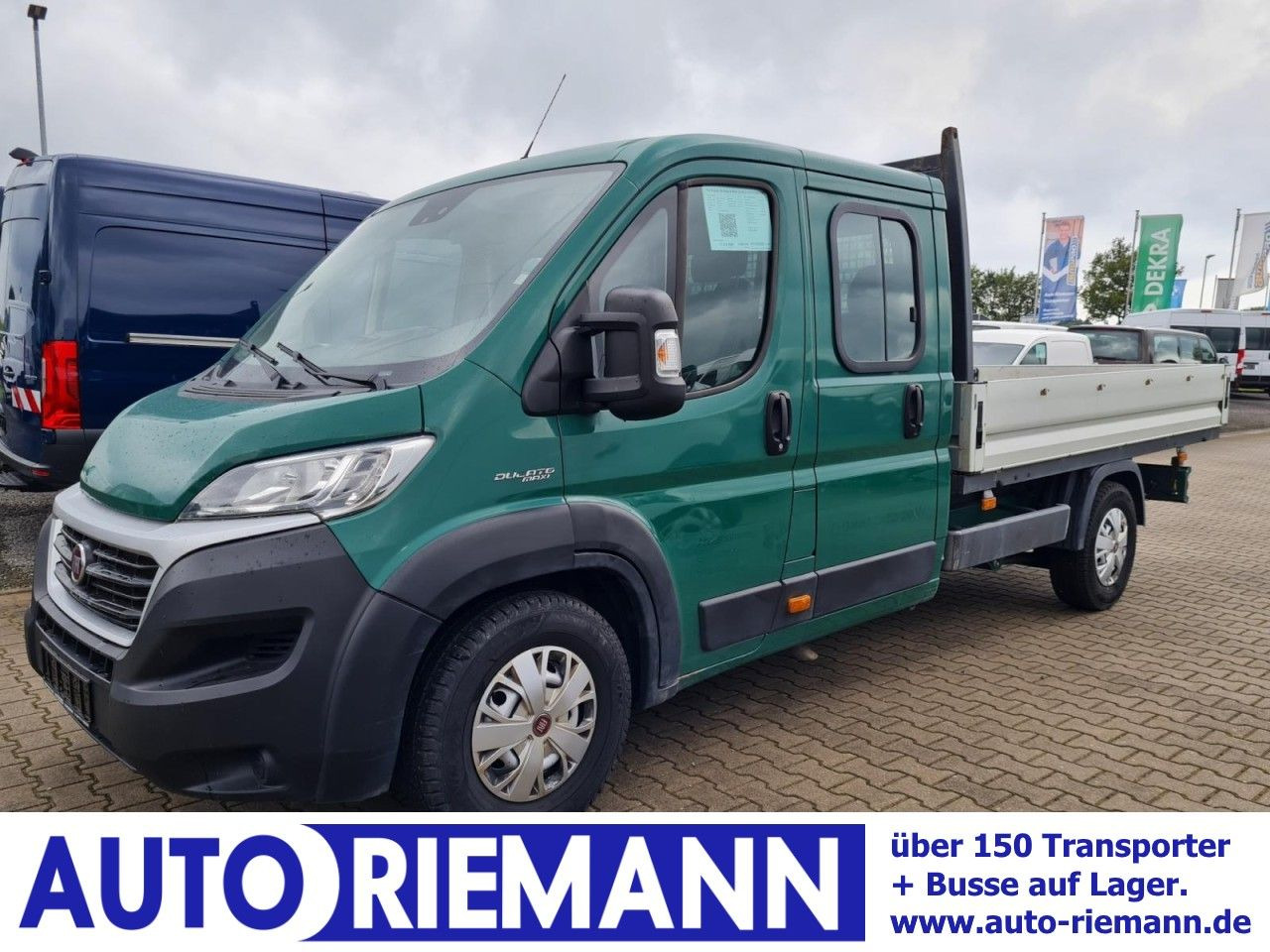 Fiat Ducato 35 Doka L5 Maxi 180 AHK KOMFORT STANDHEIZ - Van flatbed, Van kombi: gambar 1 Fiat Ducato 35 Doka L5 Maxi 180 AHK KOMFORT STANDHEIZ - Van flatbed, Van kombi: gambar 1