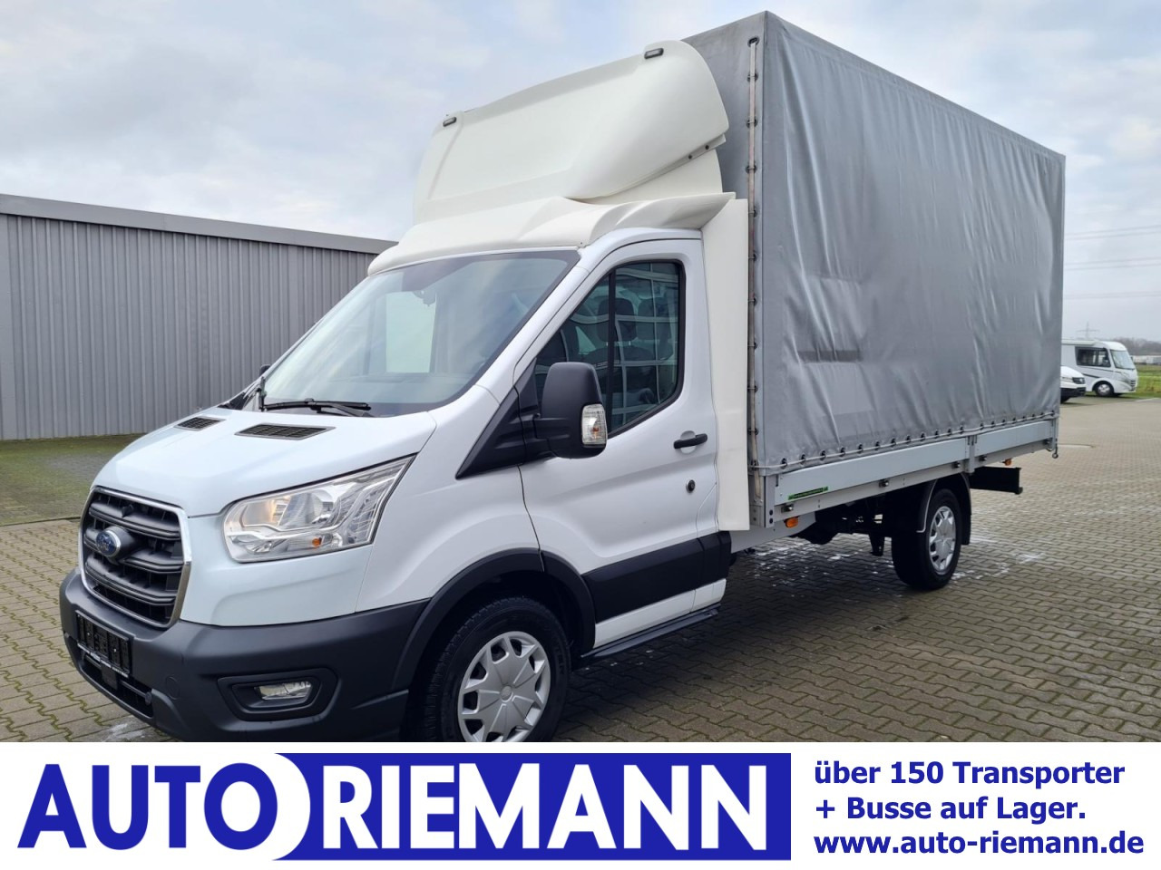 Ford Transit 350 Pritsche TDci Schiebe Plane Trend RWD - Van dengan terpal samping: gambar 1 Ford Transit 350 Pritsche TDci Schiebe Plane Trend RWD - Van dengan terpal samping: gambar 1