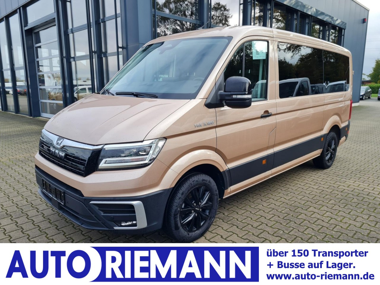MAN Man TGE 3.180 TDi Kombi 9 Sitze ALU KAMERA LED LEDER Sonderumbau - Bus mini, Van penumpang: gambar 1 MAN Man TGE 3.180 TDi Kombi 9 Sitze ALU KAMERA LED LEDER Sonderumbau - Bus mini, Van penumpang: gambar 1