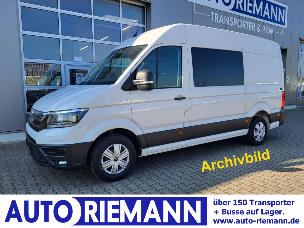 Man TGE 3.140 Kasten Doka Mixto L3H3 - Van panel, Van kombi: gambar 1 Man TGE 3.140 Kasten Doka Mixto L3H3 - Van panel, Van kombi: gambar 1