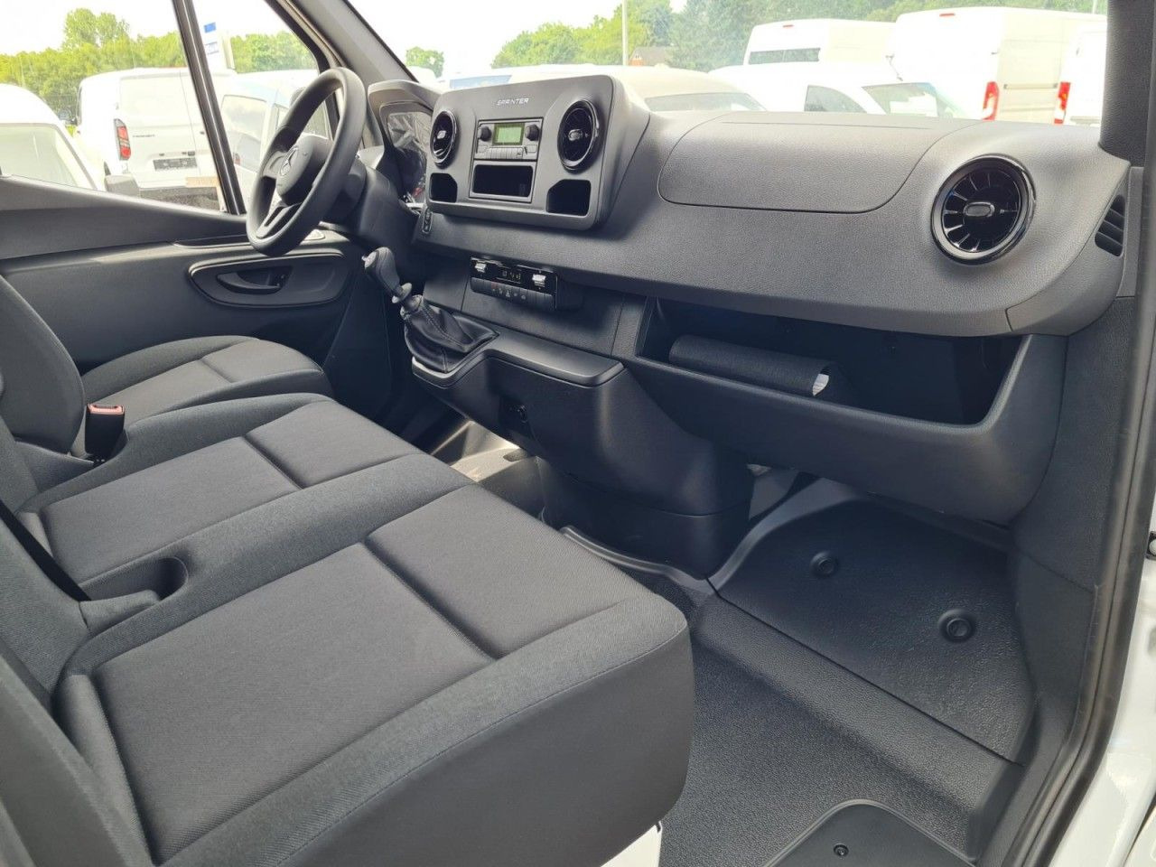 Van flatbed, Van kombi Mercedes-Benz Sprinter 315 DOKA CDI Lang L3 RWD AHK 3,5t: gambar 14