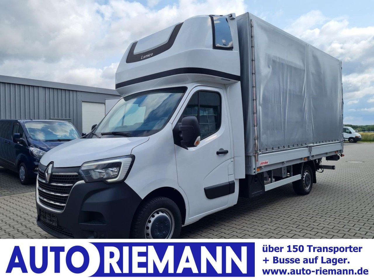Renault Master 3,5t Pritsche dCi Plane Schlafkab. LBW - Van dengan terpal samping: gambar 1 Renault Master 3,5t Pritsche dCi Plane Schlafkab. LBW - Van dengan terpal samping: gambar 1
