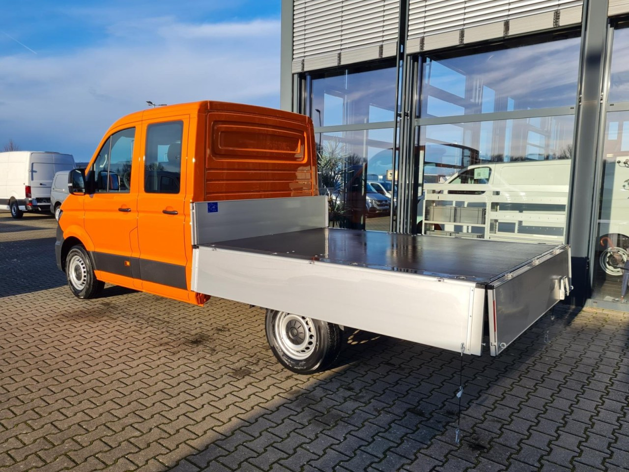 Van flatbed, Van kombi Volkswagen Crafter 35 Doka 7-Sitze MR AHK KLIMA PDC TEMPOMAT: gambar 8