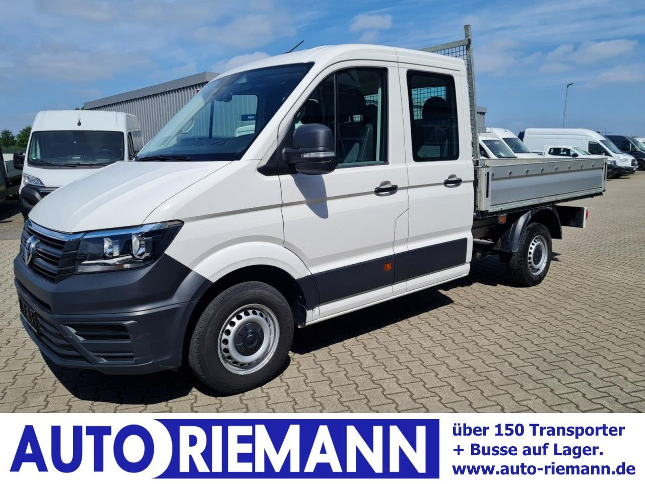 Volkswagen Crafter 35 Doka MR 7-Sitze AHK KLIMA KOMFORT - Van flatbed: gambar 1 Volkswagen Crafter 35 Doka MR 7-Sitze AHK KLIMA KOMFORT - Van flatbed: gambar 1