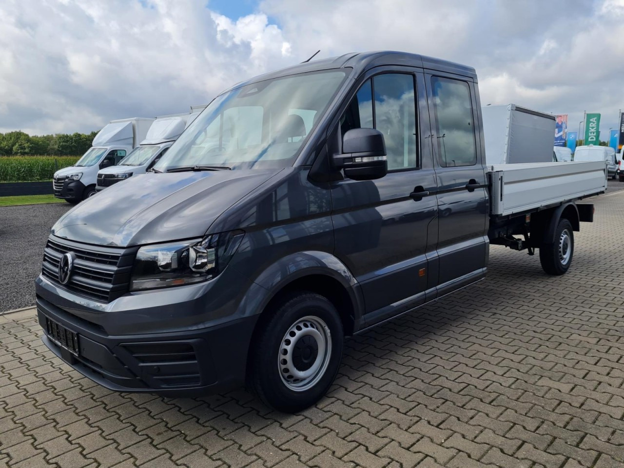 Volkswagen Crafter 35 Doka Pritsche MAXI L4 KLIMA TEMPOMAT - Van flatbed, Van kombi: gambar 3 Volkswagen Crafter 35 Doka Pritsche MAXI L4 KLIMA TEMPOMAT - Van flatbed, Van kombi: gambar 3