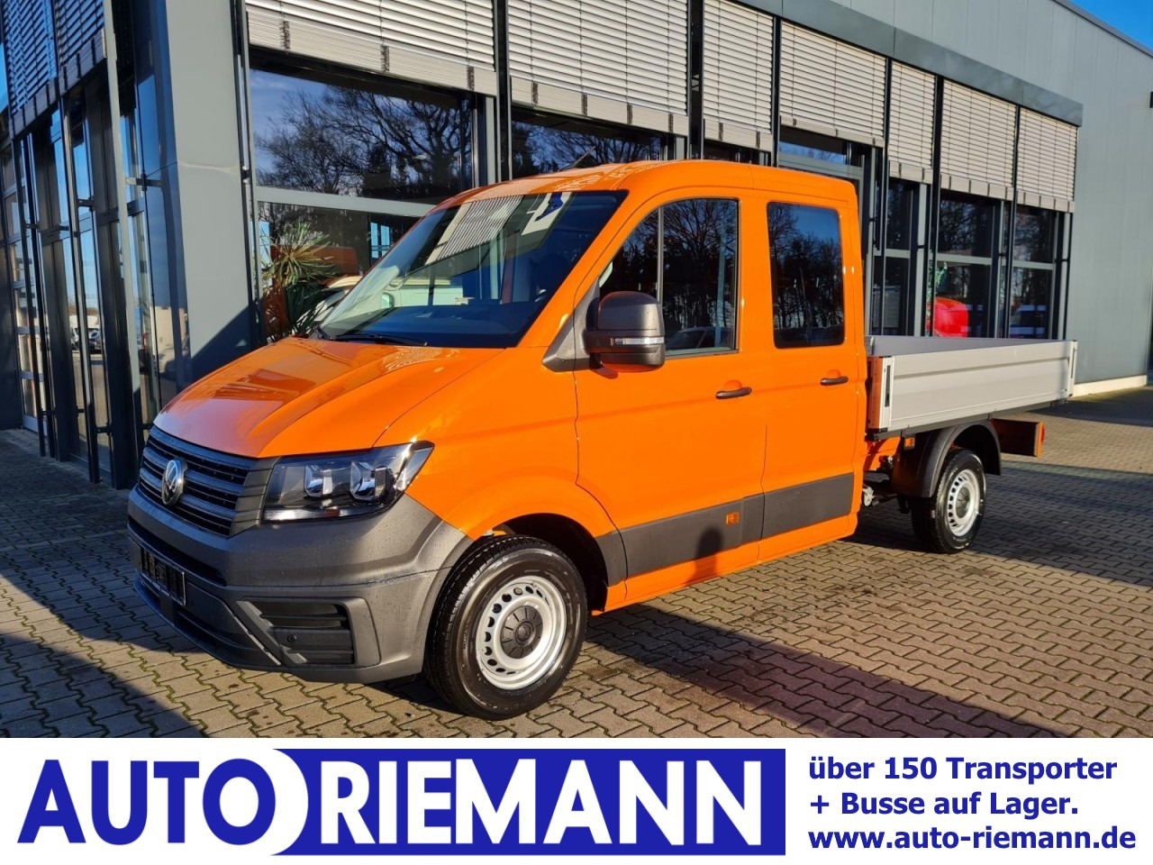 Volkswagen Crafter 35 Doka Pritsche MR AHK KLIMA PDC TEMPOMAT - Van flatbed, Van kombi: gambar 1 Volkswagen Crafter 35 Doka Pritsche MR AHK KLIMA PDC TEMPOMAT - Van flatbed, Van kombi: gambar 1