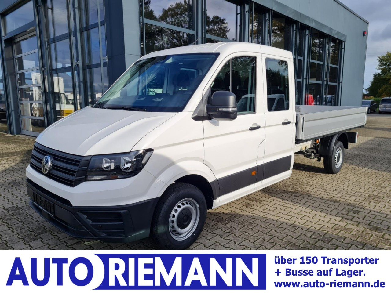 Volkswagen Crafter 35 Doka TDI L4 lang KLIMA TEMPOMAT - Van flatbed, Van kombi: gambar 1 Volkswagen Crafter 35 Doka TDI L4 lang KLIMA TEMPOMAT - Van flatbed, Van kombi: gambar 1