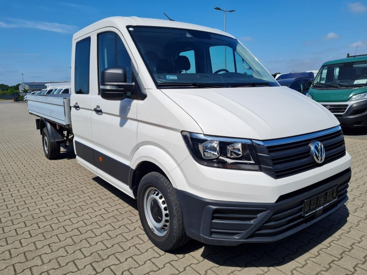 Volkswagen Crafter 35 Doka TDI Lang AHK KLIMA - Van flatbed, Van kombi: gambar 3 Volkswagen Crafter 35 Doka TDI Lang AHK KLIMA - Van flatbed, Van kombi: gambar 3