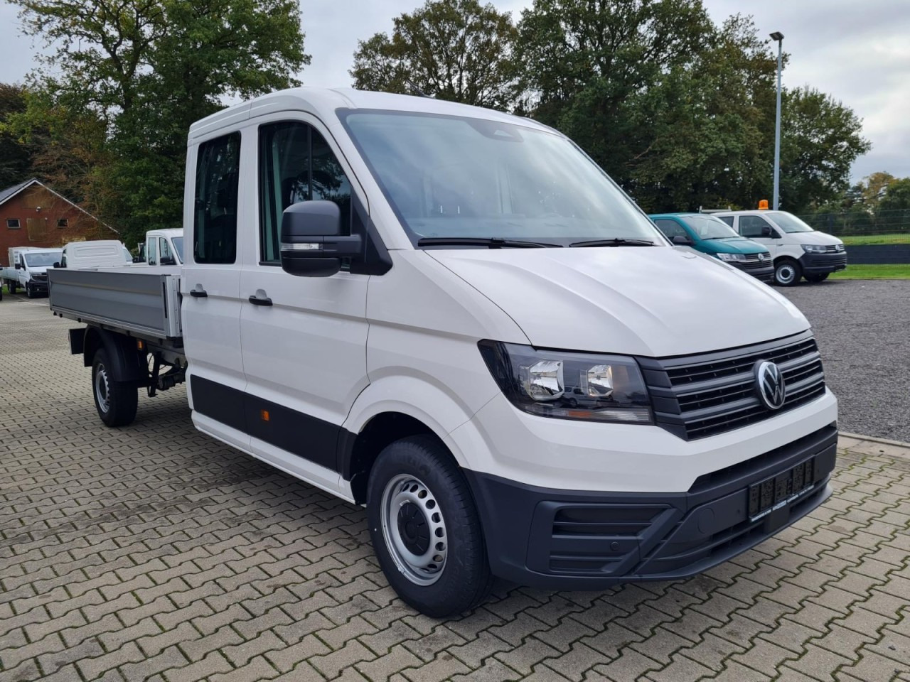 Volkswagen Crafter 35 Doka TDI Pritsche L4 AHK Komfortsitz - Van flatbed, Van kombi: gambar 3 Volkswagen Crafter 35 Doka TDI Pritsche L4 AHK Komfortsitz - Van flatbed, Van kombi: gambar 3