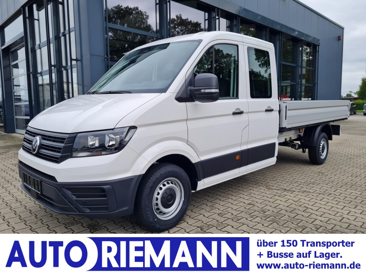 Volkswagen Crafter 35 Doka TDI Pritsche lang L4 KLIMA TEMPOMAT - Van flatbed, Van kombi: gambar 1 Volkswagen Crafter 35 Doka TDI Pritsche lang L4 KLIMA TEMPOMAT - Van flatbed, Van kombi: gambar 1