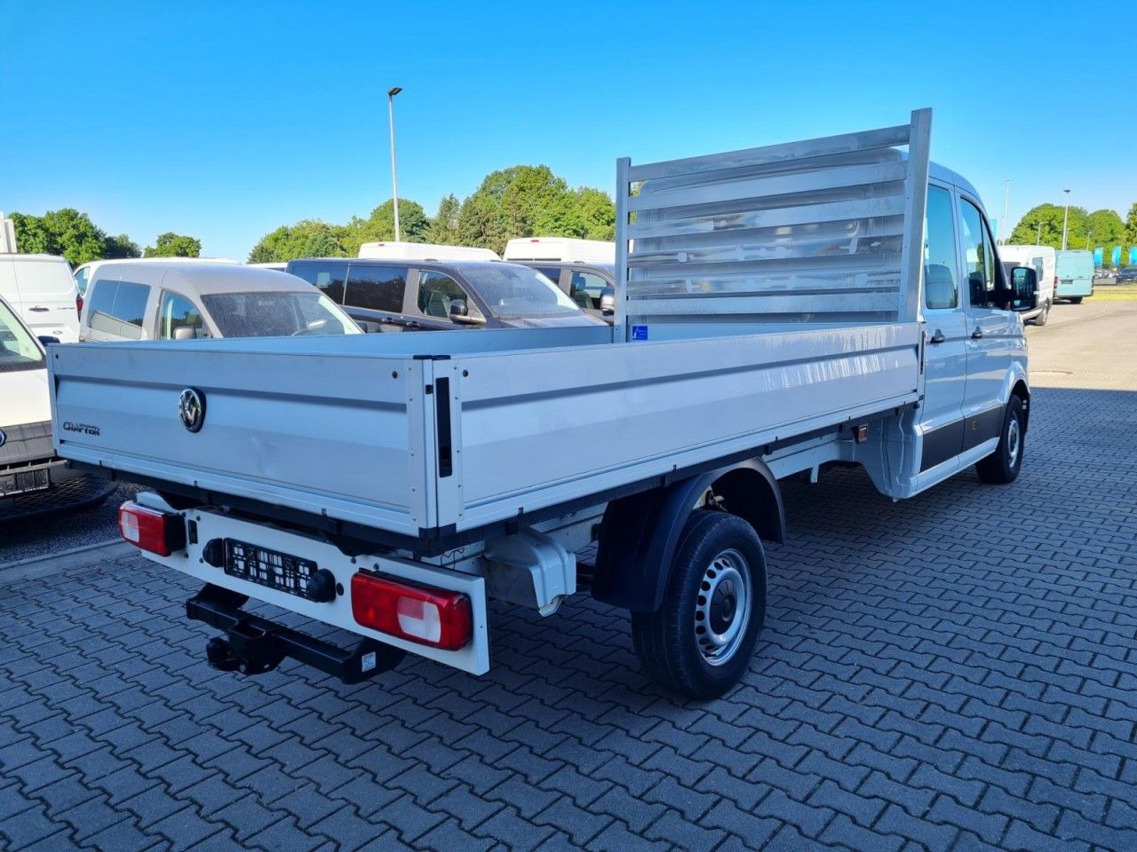 Volkswagen Crafter 35 Doka TDI lang AHK Klima - Van flatbed, Van kombi: gambar 4 Volkswagen Crafter 35 Doka TDI lang AHK Klima - Van flatbed, Van kombi: gambar 4