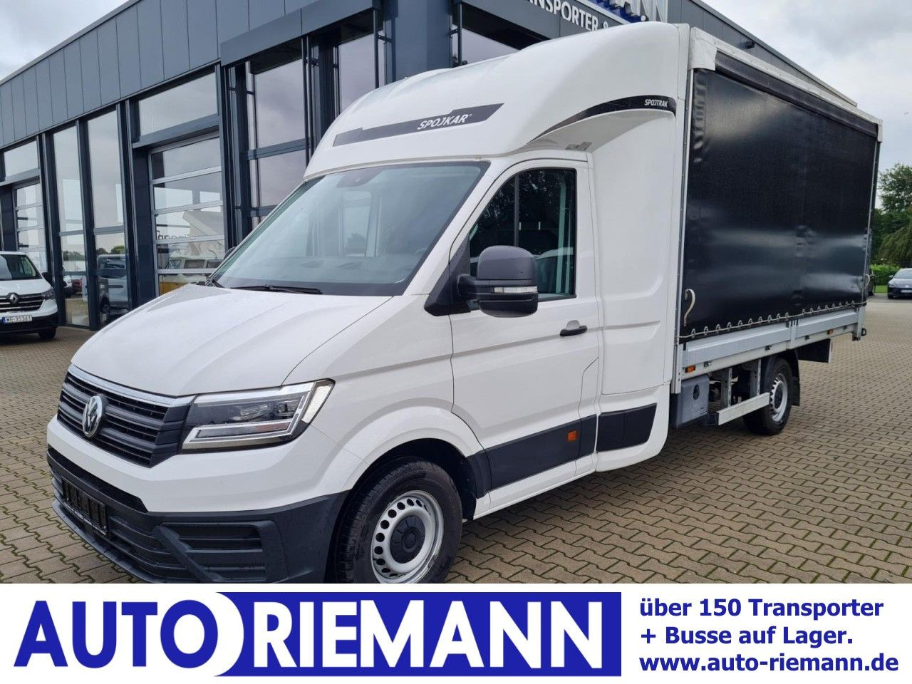 Volkswagen Crafter 35 Pritsche Schlafkabine LED TEMPOMAT - Van dengan terpal samping: gambar 1 Volkswagen Crafter 35 Pritsche Schlafkabine LED TEMPOMAT - Van dengan terpal samping: gambar 1